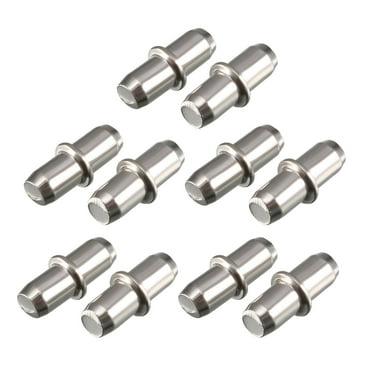 Bulldog Hardware 3/16 in. Angled Shelf Pin, Nickel Plated, 4 Pack ...