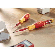 Wiha Tools 7 Piece Insulated SlimLine Ultra-Driver Blade Set Slotted, Phillips