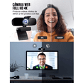 thumbnail image 3 of Cámara Web Full Hd 1080p Usb Con Micrófono, 3 of 5