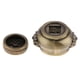 thumbnail image 4 of Plato porta incienso, atrapacenizas, adorno para cono de incienso de Buda. Bronce S, 4 of 9