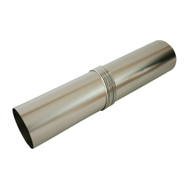 Tubo de estufa enrollable, tienda de campaña caliente, accesorios de repuesto para bricolaje, portátil, de acero inoxidable M