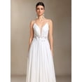 thumbnail image 4 of Vestido de novia Bellabarnetten Erina de encaje con cuello en V sin espalda, 4 of 6