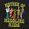 thumbnail image 2 of Popfunk Scooby-Doo Mother's Day Meddling Kids Unisex Adult Crewneck Sweatshirt, Black, X-Large, 2 of 5