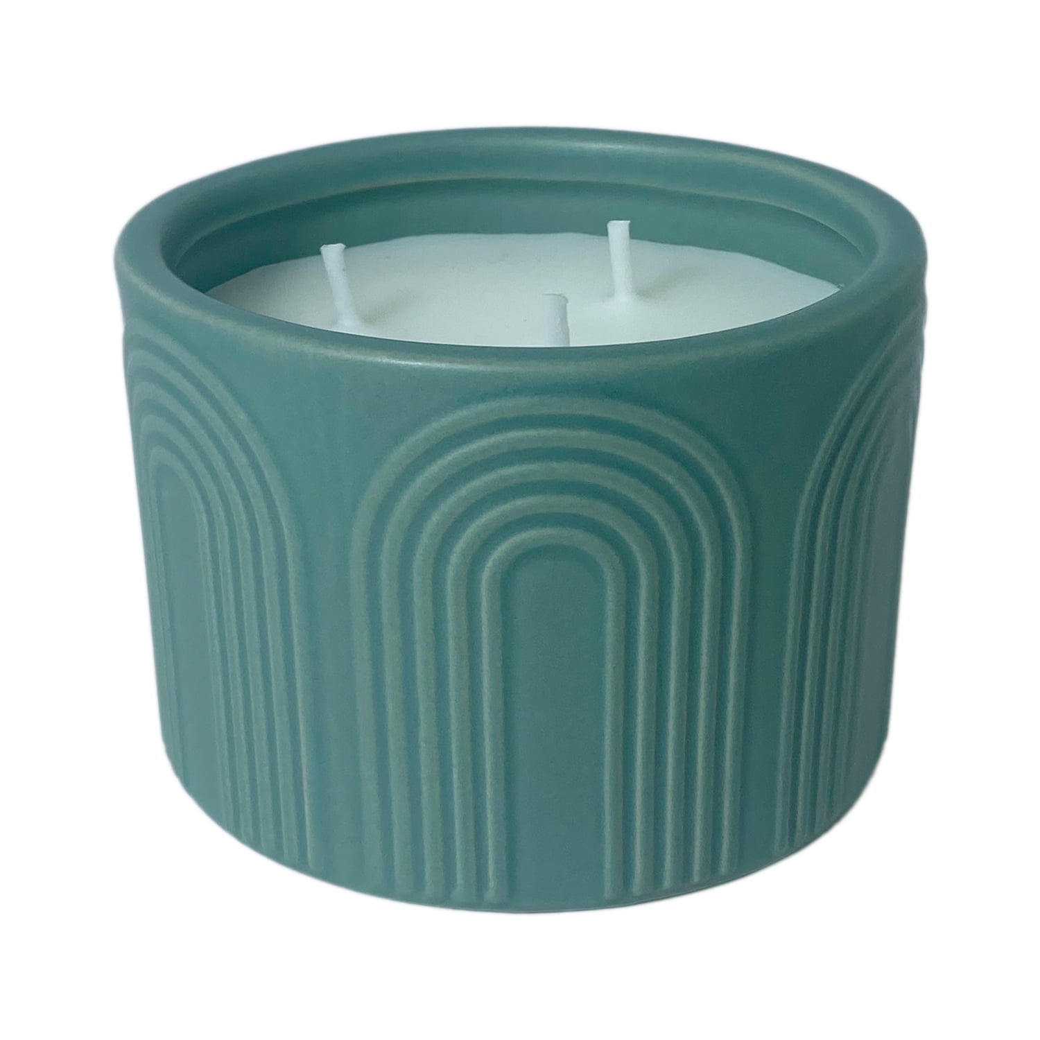 Better Homes & Gardens Citronella, Mint Leaf, and Eucalyptus 12oz Scented Candle, Green