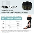 thumbnail image 6 of Adjustable Drop Foot Brace Ankle Foot Orthosis Universal Men Women Walking Instability Injury Recovery Hemiplegia Foot Drop Stabilizer Ankle Support Brace, 6 of 8