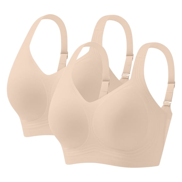 Sujetáneos para las Mujeres sin Cables sin Acolchado Push Up Jelly Sujetáneo, Cómodo Suave Mantequilla Tshirt Sujetáneos para las Mujeres Todos los Días Yoga Bralette Sport Top