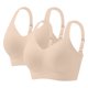 thumbnail image 1 of Sujetáneos para las Mujeres sin Cables sin Acolchado Push Up Jelly Sujetáneo, Cómodo Suave Mantequilla Tshirt Sujetáneos para las Mujeres Todos los Días Yoga Bralette Sport Top, 1 of 5
