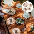 thumbnail image 5 of KAKOWELY 48Pcs Disposable Party Plates Thanks Giving Paper Plates Turkey Pattern Party Tableware,9.06"X9.06"X0.39", 5 of 5