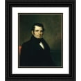 thumbnail image 1 of Asher Brown Durand 20x24 Black Ornate Framed Double Matted Museum Art Print Titled: Luman Reed (1835), 1 of 5