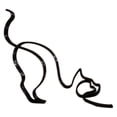 thumbnail image 1 of Estatuilla de Perro Gato Abstracto Magideal Escultura animal 11x16x0,5 cm, 1 of 5