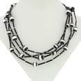 thumbnail image 3 of GlassOfVenice Murano Glass Notte D'Argento Necklace, 3 of 7