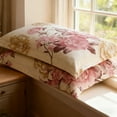thumbnail image 6 of Pillowcases Queen Size Garden Floral Printed Pillow Cases Set of 2 Soft and Breathable Cooling Pillow Case 19x31in, 6 of 6