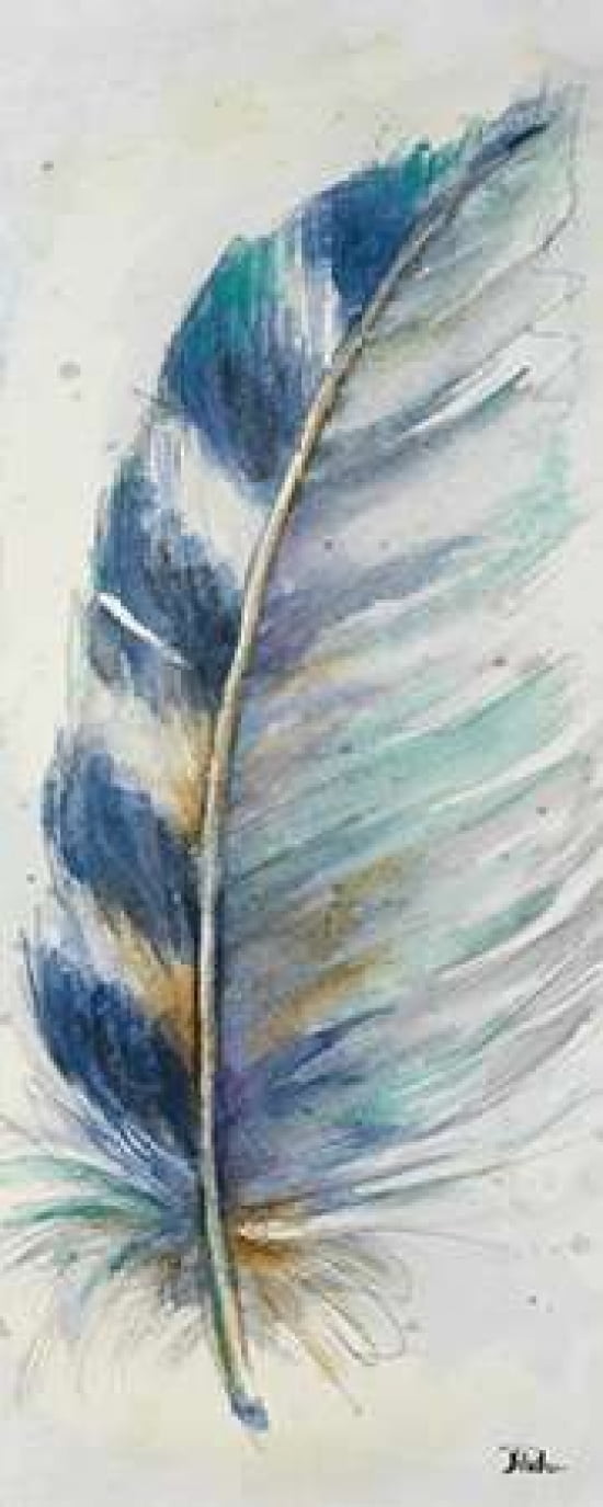 Watercolor Feather