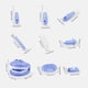 thumbnail image 2 of Kit de dentistas juguete de rol ANGGREK 175 cm x 145 cm, 2 of 8
