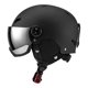 thumbnail image 1 of Casco de snowboard Casco con gafas Skateboarding Casco de esquí a prueba de viento Esquí M negro, 1 of 9