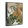 thumbnail image 3 of Stupell Industries Earthy Tropical Leaves Black Framed Giclee Art design by Amber Sterling, 14 x 11, 3 of 8