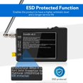 thumbnail image 2 of Hand Held Tiny Spectrum Analyzers 2.8" Display 100kHz To 960MHz With ESD Proteced Version V0.3.1_E Analyzer ,Easy to Use, 2 of 5