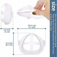 thumbnail image 2 of 5er-Pack 3D-Nasenmaskenhalter, Betterlife World- y Nasenschutz, schafft mehr Platz, waschbar y wiederverwendbar, 2 of 5