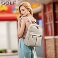 thumbnail image 3 of Backpack Women's Backpack Korean Version Fashion Versatile Simple Commuter Travel Computer Backpack backpack 15 inch Pink, 3 of 6