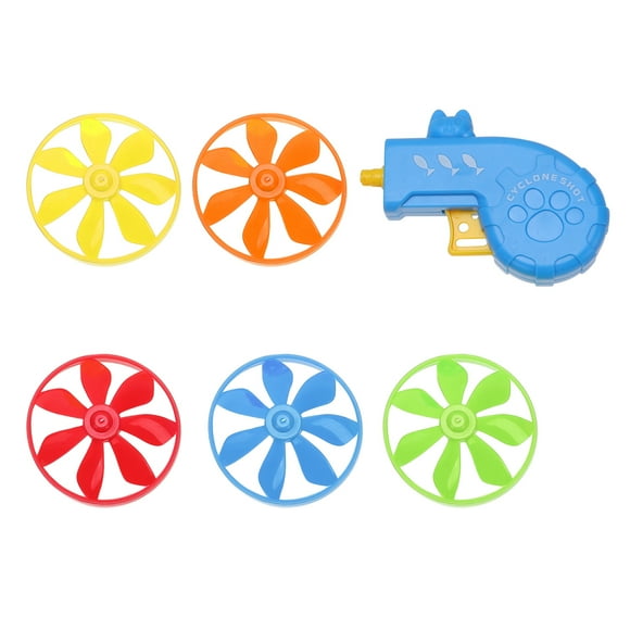 1 lanzador de platillos de disco volador para gatos, juguete para perseguir y hacer ejercicio.