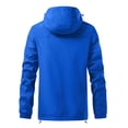 thumbnail image 4 of WTOBBY Men's Hooded Zipper Jacket for Outdoor - Fast-Drying Windbreaker, Casual Mountaineering Suit, Sportswear Ready, Ideal for Hiking and Everyday Adventures,Sky Blue L, 4 of 4