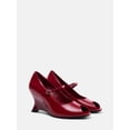 thumbnail image 3 of Scoop Women's Mary Jane Dress Wedge Heels, 3 of 7