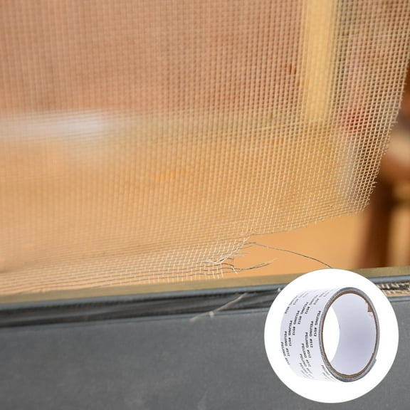 NICEXMAS Window Screen Repair Tape Grey PVC Adhesive Patch for Home Screen Door Hole Fixing