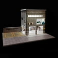thumbnail image 1 of Runquan Auto Shop Model Diorama 1/64 Collections Ideal Gift Table Decor for Collector, 1 of 8