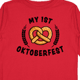 thumbnail image 4 of Inktastic My 1st Oktoberfest with Pretzel and Laurels Boys or Girls Long Sleeve Toddler T-Shirt, 4 of 5