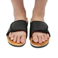 thumbnail image 6 of Foot Massager Slippers Cobblestone Hard Bottom Foot Sole Massage Shoes (Black 37), 6 of 8