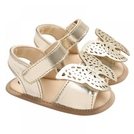 

Baby Girls Sandals Cute Butterfly Princess Sandals Casual Soft Sole Sandals Summer Girls Shoes