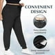 thumbnail image 2 of L-8XL Unisex Ultra Stretch Quick Drying Pants, Large Size Stretch Active Quick Drying Pants for Men And Women, with Pockets -GS, 2 of 5