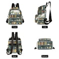 thumbnail image 4 of FORMRS Mini Backpack Purse for Women Travel Daypack Casual Shoulder Bag, White Shelf, 4 of 7