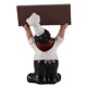 thumbnail image 1 of Haofy Adornos creativos de figuritas de Chef de Resina, Estatua Decorativa de Chef, decoración del hogar, Modelo de Resina de Cocina, artesanía, decoración, Bar, cafeteríabs-005) Khall Tendencias, 1 of 6