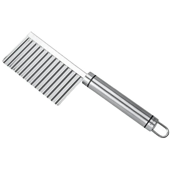 Potato Wavy Edged Tool Stainless Steel Kitchen Gadget Vegetable Fruit Cutting