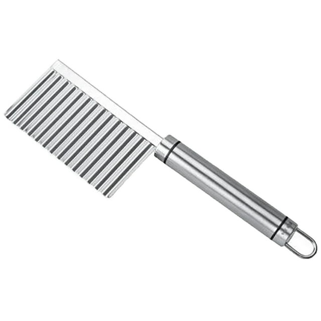 Vwrxbz Potato Cutter Wavy Edged Tool Stainless Steel Vegetable Slicer French Fry Cutter Kitchen Gadget