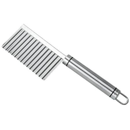 

YYNKM Kitchen Gadgets Potato Wavy Edged Tool Stainless Steel Kitchen Gadget Vegetable Fruit Cutting Home & Kitchen on Clearance Deals