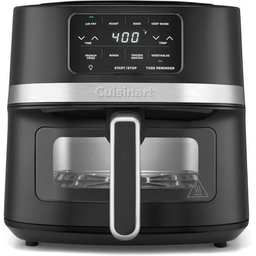 Cuisinart 4.5-Qt Basket Black and Stainless Steel Air Fryer, AIR-160, New