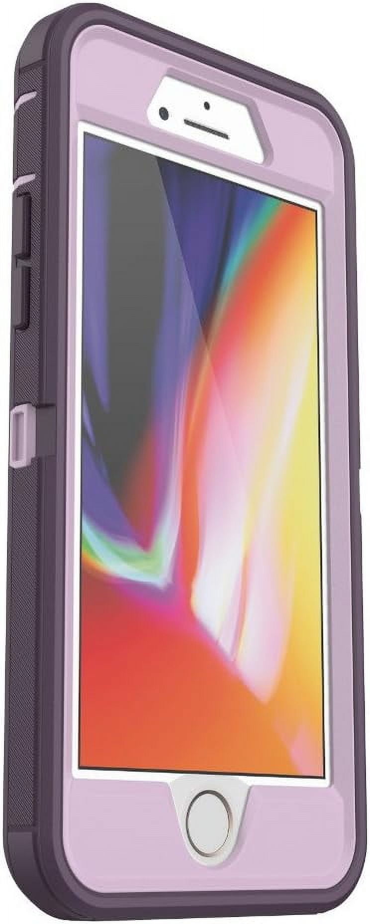 OtterBox Defender Cell Phone Case for iPhone SE, Purple Nebula