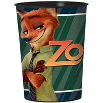 Zootopia 16oz Plastic Favor Cup (Each) - Party Supplies