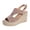 Light Purple, variant on Women's Tassel Suede Wedge Sandals Buckle Strap Open Toe Espadrille Platform Dress Shoes Lightweight Walking Sandal Purple Size 8