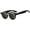 Black Silver / Smoke, variant on OWL Flip Up Sunglasses in Black Round Glasses for Men and Women