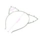 thumbnail image 4 of EeaseMX Diadema WINOMO con orejas de gato y diamantes de imitación para fiesta de disfraces (plateada), 4 of 7