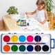 thumbnail image 3 of Watercolor 8 Bright Colors Paint Set Safe Vibrant Colors Powder Paints for Home School, 3 of 4