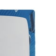 thumbnail image 3 of Ambesonne Zeppelin Fitted Sheet, Sky Aviation Flight, Full Size, Pale Blue, 3 of 3