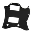 thumbnail image 6 of yotijay Full Face Guitar Pickguard for SG Electric Guitar Parts Black, 6 of 9