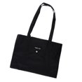 thumbnail image 1 of Bolso de Compra Bandolera a Prueba de Agua Reutilizable Plegable Bolsa de Ultramarinos Camping Escursionismo Negro Soledad Organizador de compras impermeable, 1 of 10