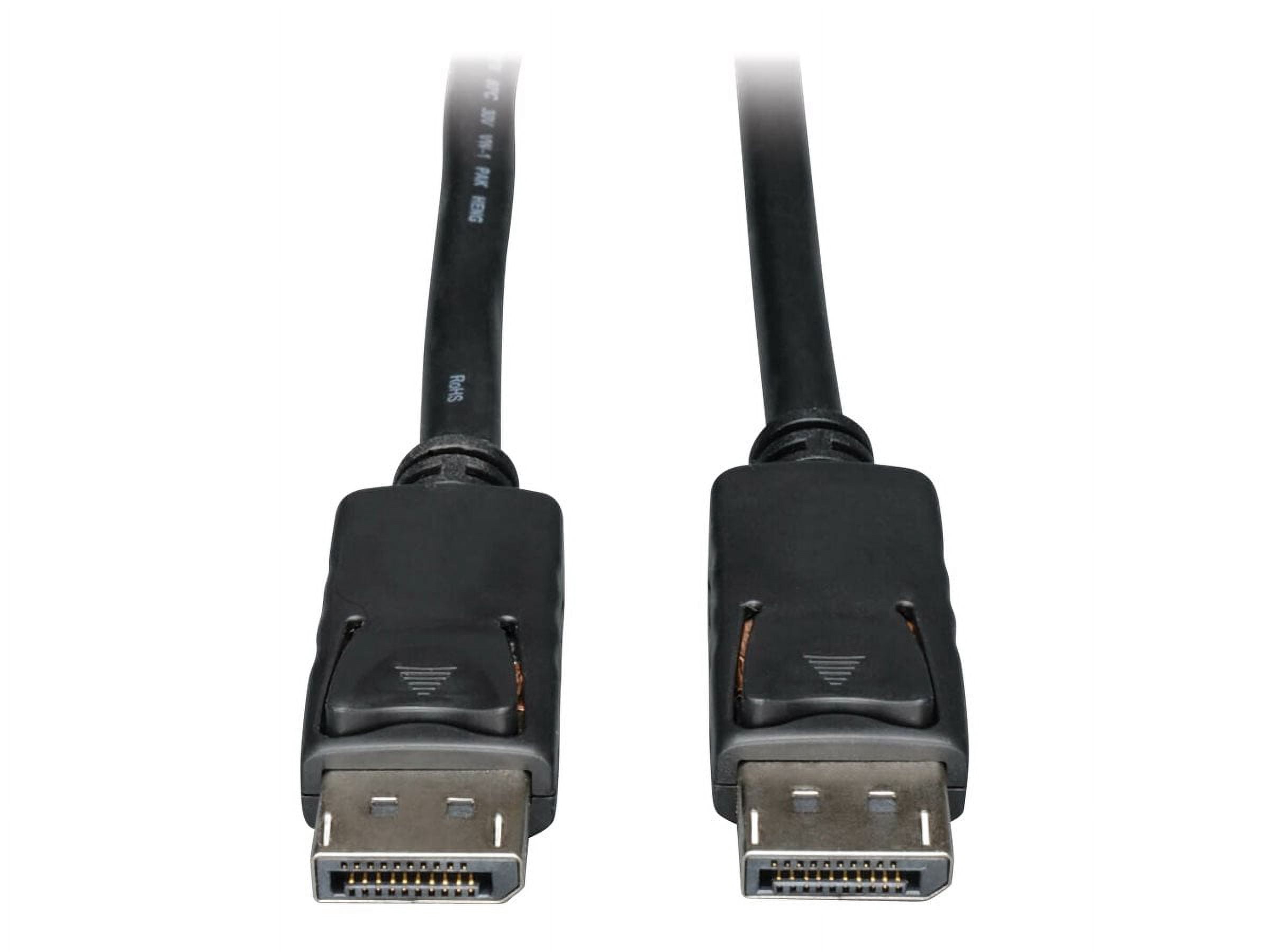 Tripp Lite 1ft DisplayPort Cable with Latches (M/M), 4K x 2K 3840 x 2160