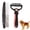 Orange+Black Comb, variant on GliJian Deshedding Brush for Dogs and Cats: Undercoat Rake Pet Brush for Long Hair - Grooming Tool for Thick Coats