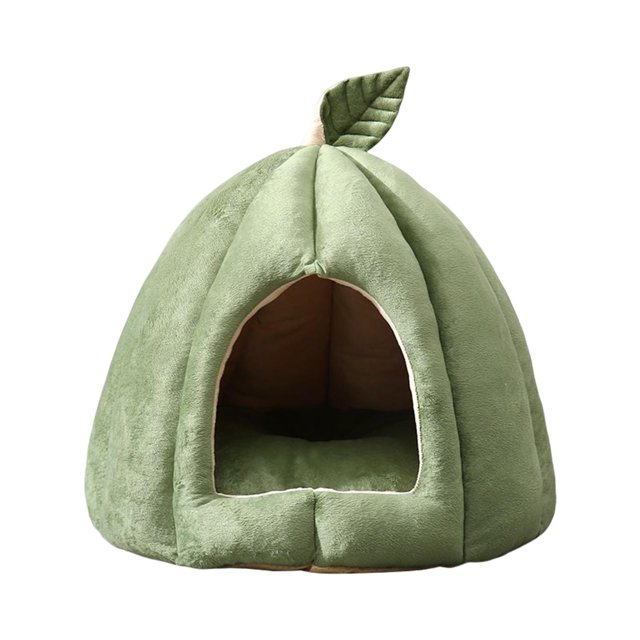 Cueva para mascotas Yuyangstore cama para perros antideslizante lavable autocalentable 35x35x35cm